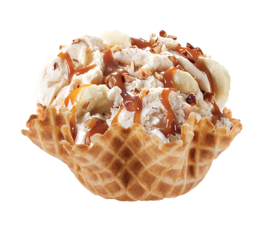 Banana Caramel Crunch — a Cold Stone signature creation